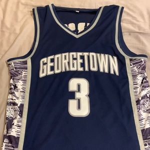 Georgetown Iverson #3 Navy Blue